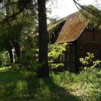 Forsthaus mit Wald